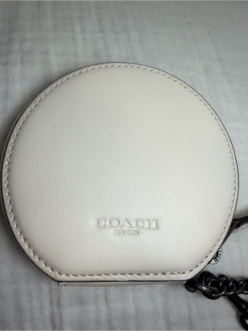 Coach Sharky Round Coin Purse - Picture 3 of 11